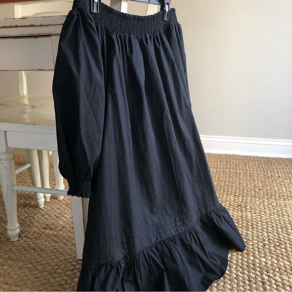 Anthropologie Maeve Black Relaxed Dress with Pockets. Size XL - Picture 5 of 10